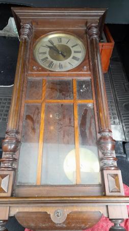 Image 1 of Two pendulum clocks for restoration.