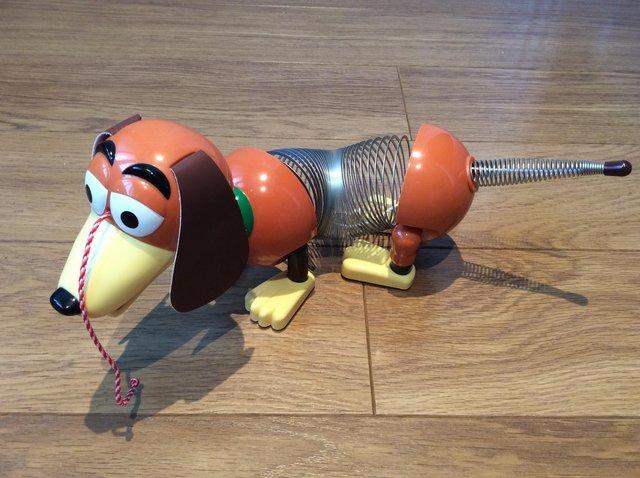 Preview of the first image of Toy Story Slinky Dog (like new).