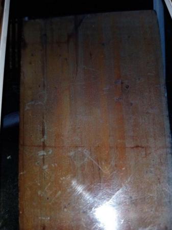 Image 1 of Pine solid thick heavy Table top.