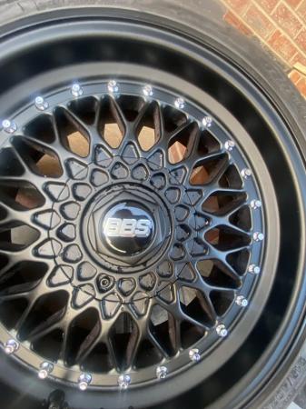 Image 2 of 17” BBS Rep Alloy Wheels ET30 immaculate condition