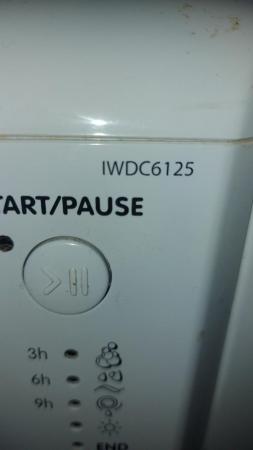 Image 2 of Indesit Washer Dryer, IWDC6125 White, Washing works, dryer d