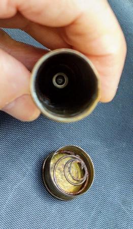Image 2 of A Brass Antique Bulls Eye Torch