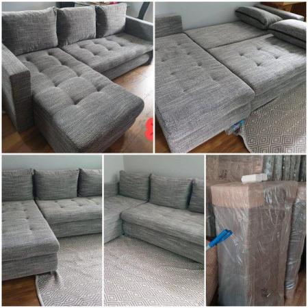 Image 2 of ?? BRAND NEW Corner Sofa Bed. Was £750 now only £350.