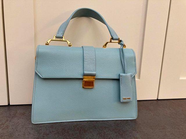 Preview of the first image of Genuine Miu Miu Goat Leather handbag. Used only twice.