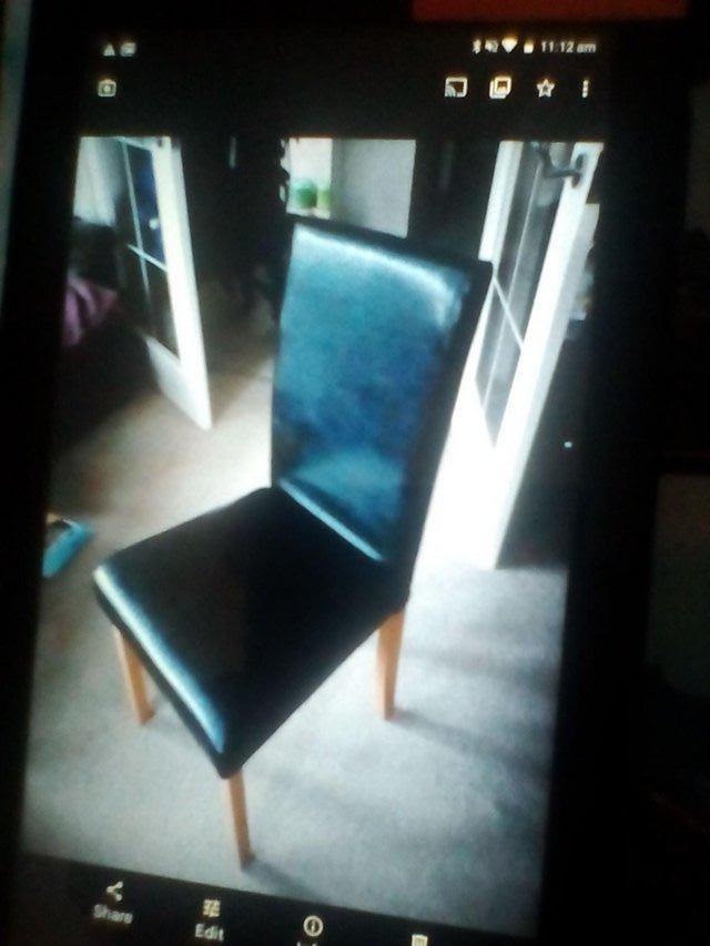 Preview of the first image of Argos Dining chairs set of four.