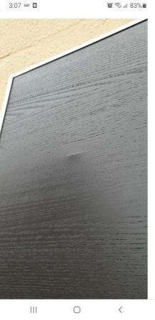 Image 8 of Ikea pax wardrobe with sliding doors black colour