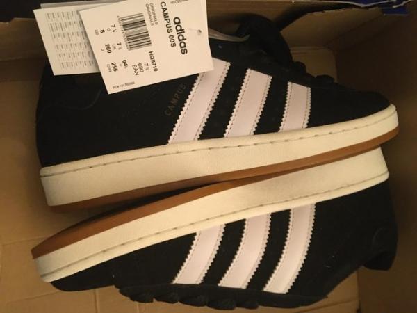 Image 2 of Brand New pair of ADIDAS Black and White Trainers