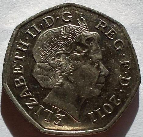 Image 2 of London 2012 Olympics 2011 50p Coin - Boccia