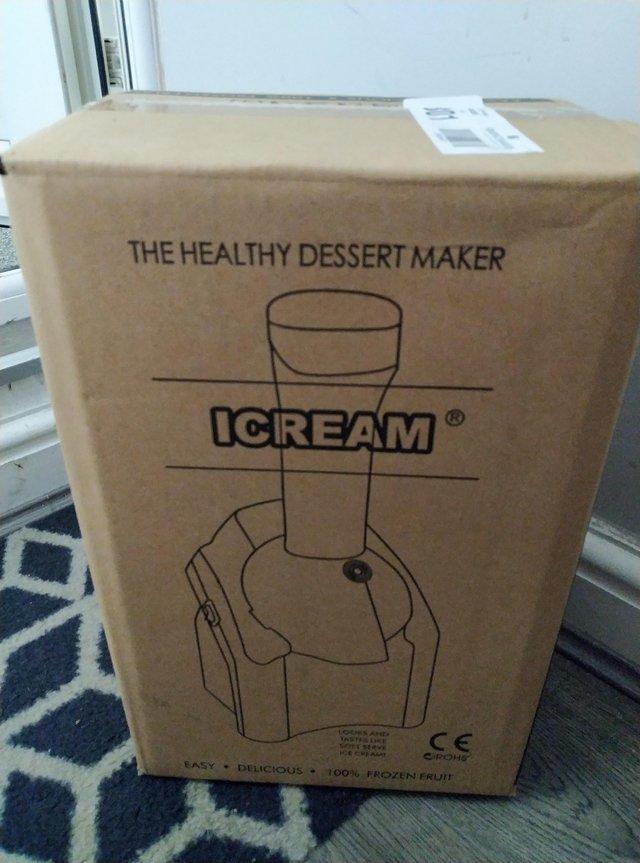 Preview of the first image of Healthy Soft Dessert Maker (soft ice-cream style)..New.
