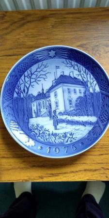 Image 1 of six Blue Royal Copenhagen Christmas Plates
