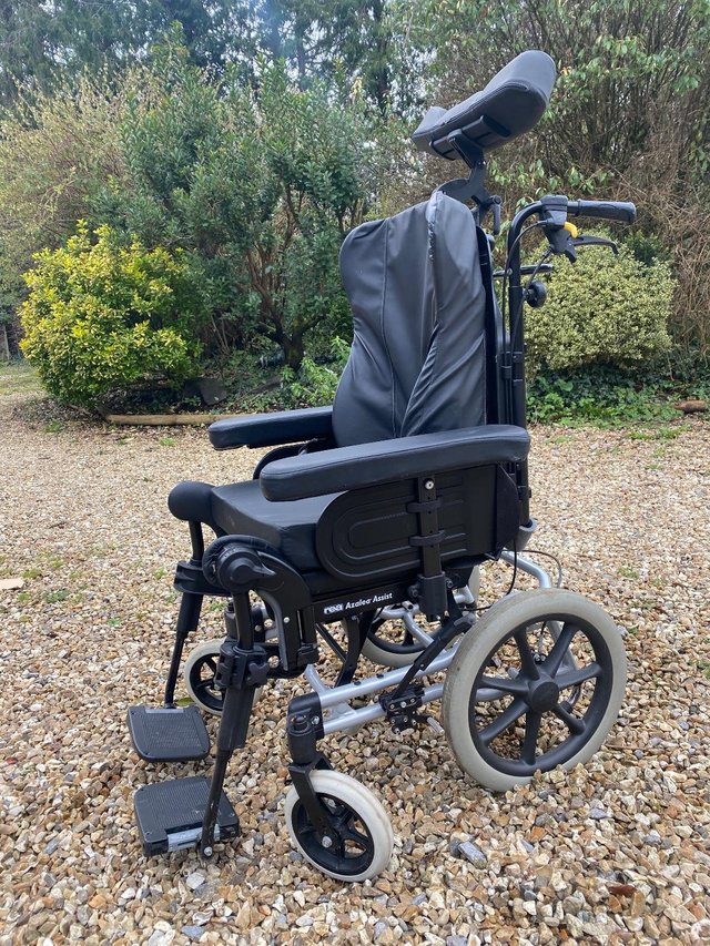 Preview of the first image of Invacare Rea Azalea Transit wheelchair Hardly used.