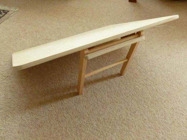 Image 2 of Wooden Drawing Board with one position stand