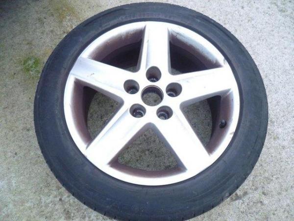 Image 3 of Audi 17" alloy wheel with good  tyre