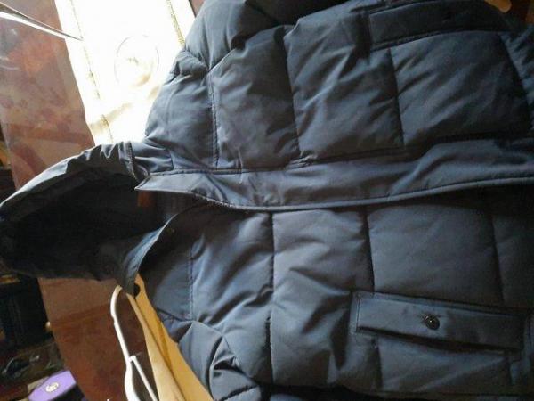 Image 3 of Men's M&S THERMOWARMTH BLUE COAT SIZE (LARGE)