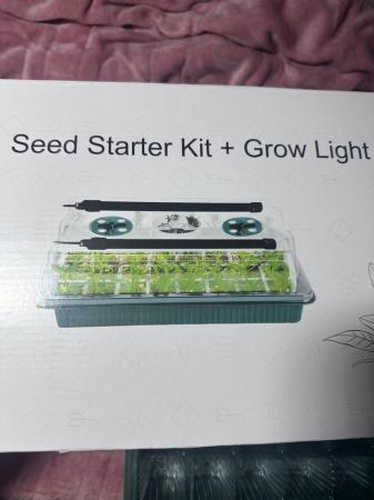 Image 2 of Seed starter kit with grow light