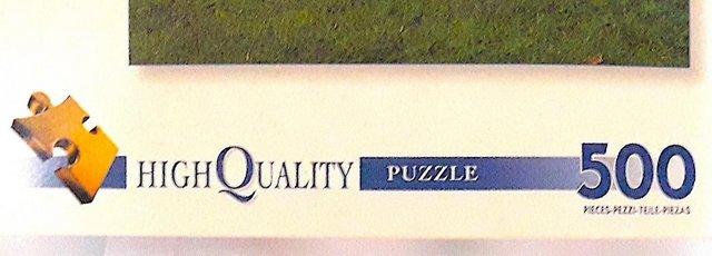 Image 3 of JIGSAW PUZZLE - PIEBALD PONY - 500 pieces