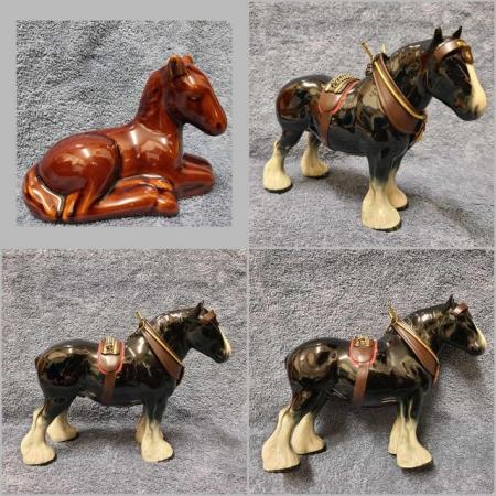 Image 2 of Shire horse and horse ornaments