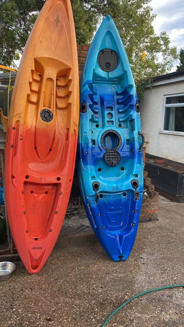 2 kayaks for sale either together or can be sold separately