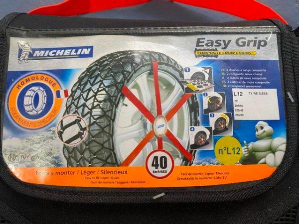 Image 1 of Michelin "Easy Grip" Car Snow Chains