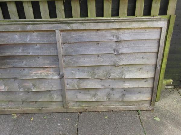 Image 2 of Larch Lap Fencing Panels
