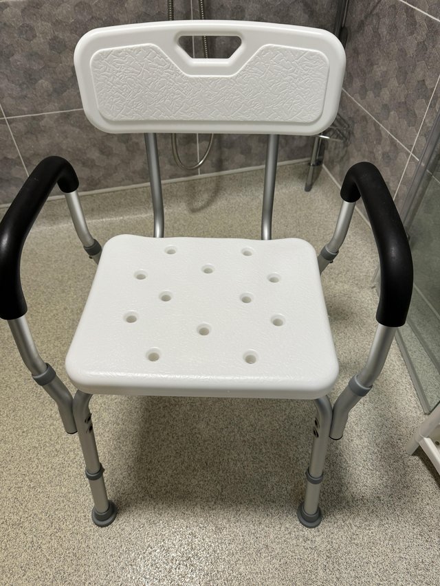 Preview of the first image of Adjustable Height Shower Seat.