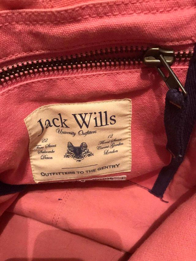 Preview of the first image of Jack wills large bag,beautiful.