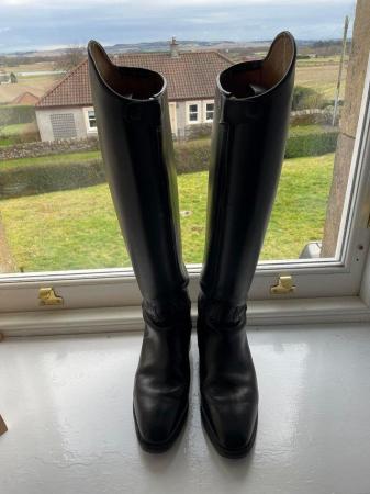 Image 2 of beautiful leather Cavallo leather dressage boots size 6