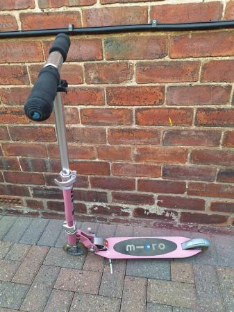 Image 2 of Pink Foldup Micro Sprite Scooter