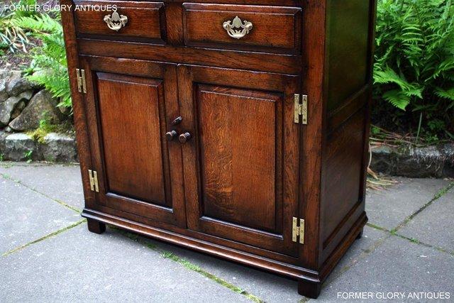 Image 80 of A TITCHMARSH AND GOODWIN OAK WINE CUPBOARD DRINKS CABINET