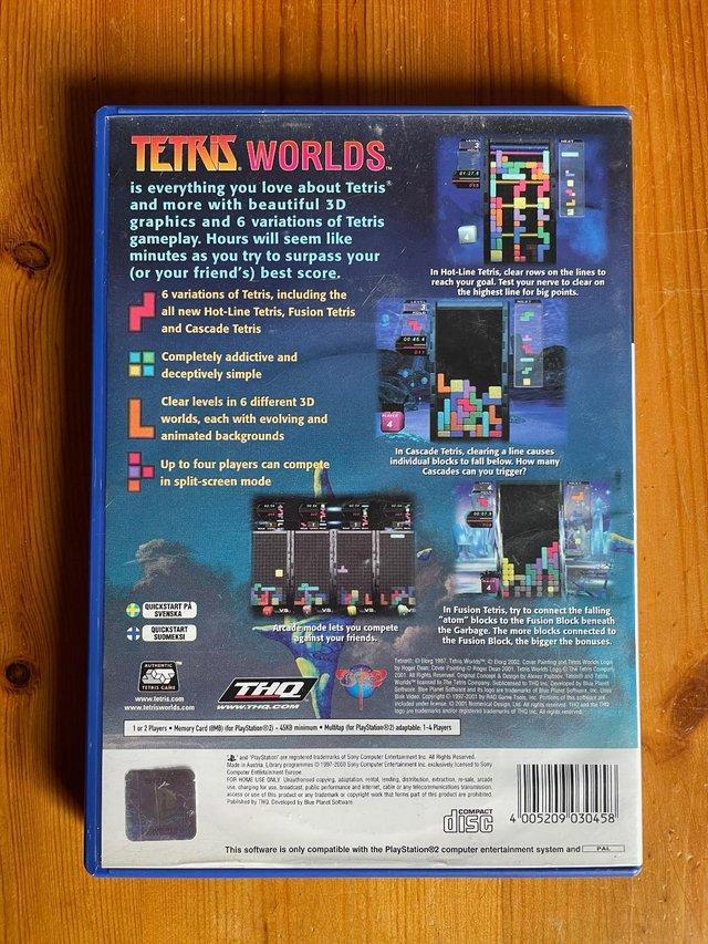 Preview of the first image of PLAYSTATION 2 TETRIS WORLDS GAMEPLAY CD.