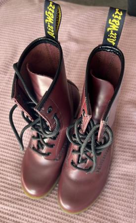 Image 1 of Dr Martens ladies healed boots BN no tags