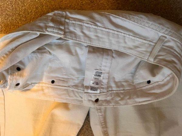 Image 2 of Marks & Spencers Women's White Jeans