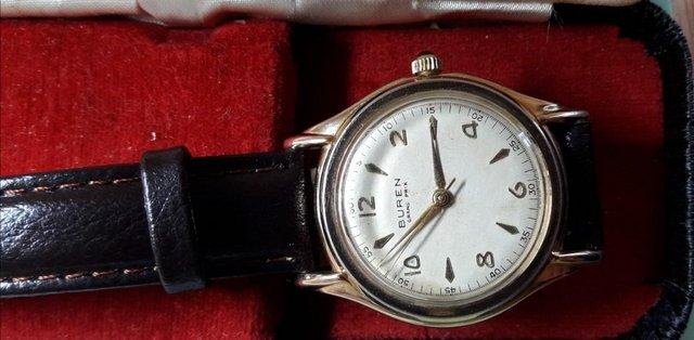 Image 9 of Vintage Buren Grand Prix Wristwatch