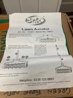 Image 2 of Lawn Aerator, brand new.