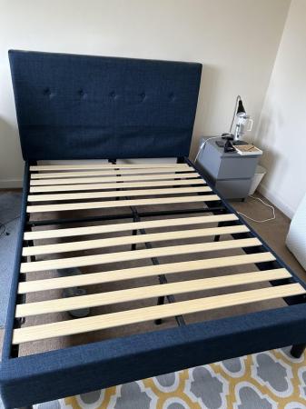 Image 2 of Moving out sale: King size bed with IKEA ABYGDA mattress