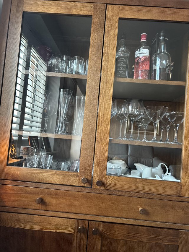 Preview of the first image of Solid Laura Ashley Display cabinet.