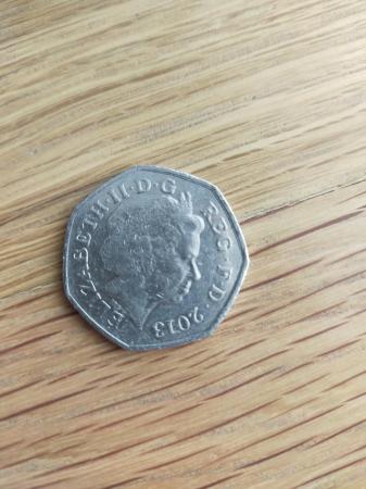 Image 1 of Royal Shield Coat of Arms 50p coins