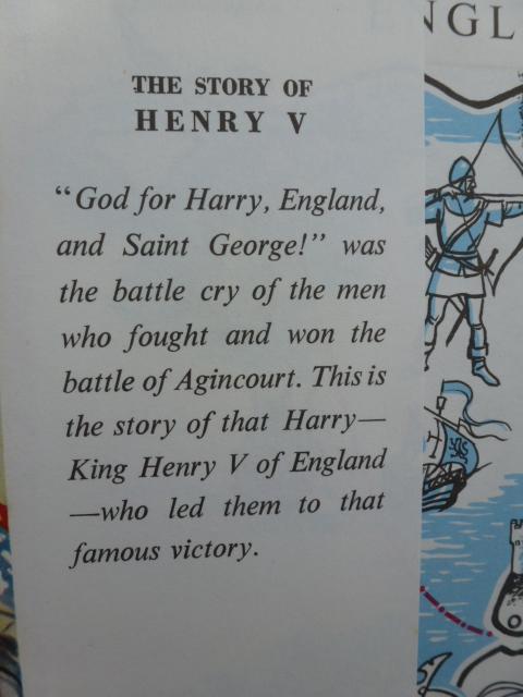 Preview of the first image of Ladybird Book    The story of Henry V.