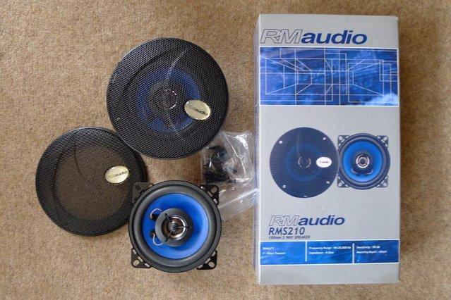 Image 1 of RM Audio RMS 210 2 Way Car Speakers