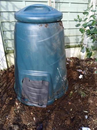 Image 1 of 2 compost bins  for garden