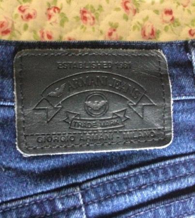 Image 13 of 90s Vintage ARMANI SIMIN T Straight Jeans sz 29