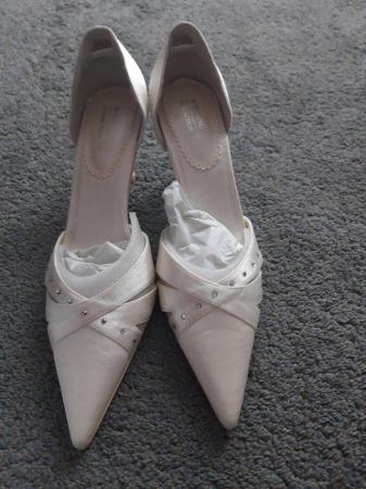 Image 2 of BHS BRIDAL WEDDING SHOES FOR SALE- BRAND NEW, NEVER WORN!