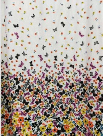 Image 2 of New Women's Oasis Multicoloured Butterfly Top Size Small
