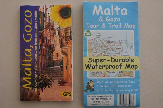 Image 3 of Malta & Gozo Sunflower Walking Guide + Discovery Trail Map