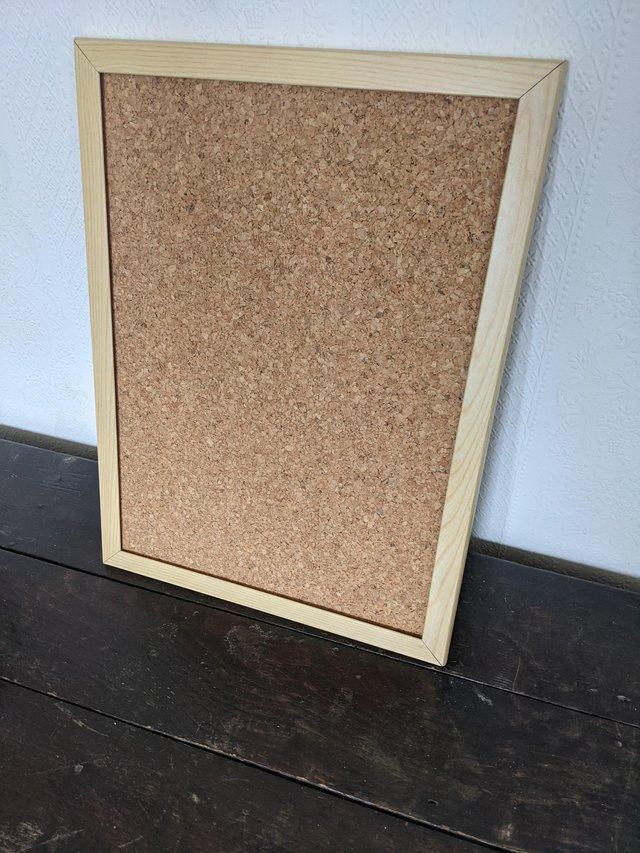 Preview of the first image of Small Cork Pin Board 30x40cm.