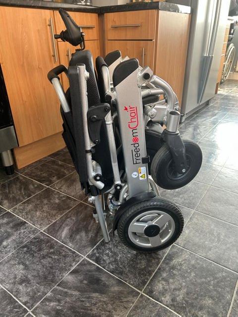 Preview of the first image of Freedom electric wheelchair.