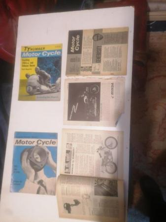 Image 2 of Four 1960s "Motor Cycle" Magazines