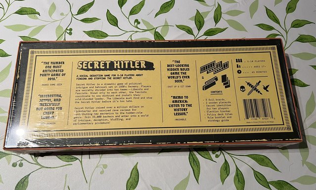 Image 2 of Secret Hitler Parliament Game
