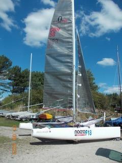 Preview of the first image of Nacra F18 Catamaran - sailing boat.