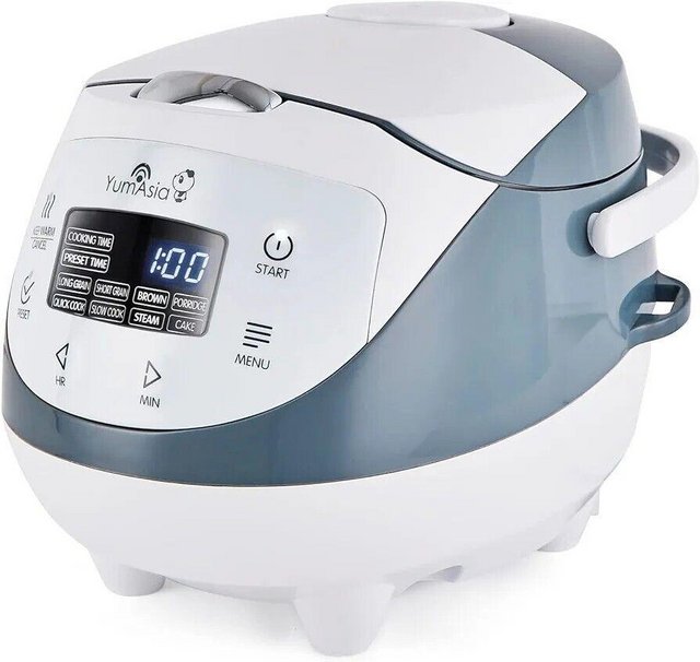 Preview of the first image of YUM ASIA Panda 3D Steam Ceramic Ninja Bowl AI Rice Cooker.